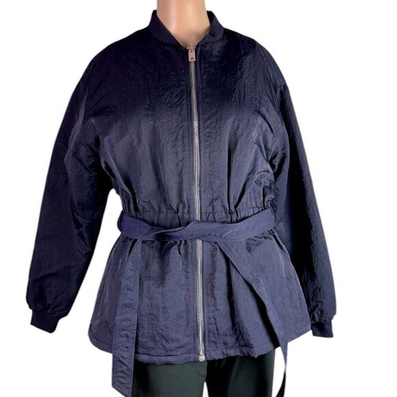 FRNCH Paris Designer Navy Blue Jacket - Picture 1 of 7